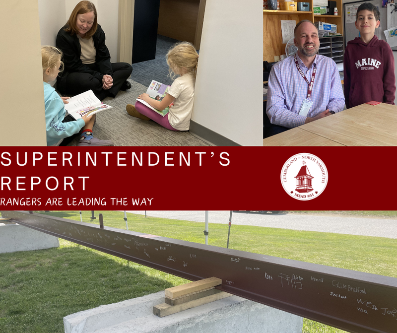 Superintendents Report June 3 cover photo
