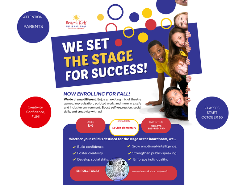 Drama Kids Flyer