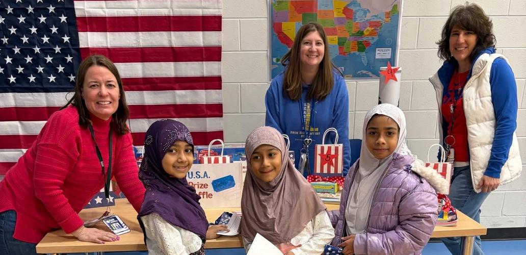 Celebrating reading night with Americas 250th birthday