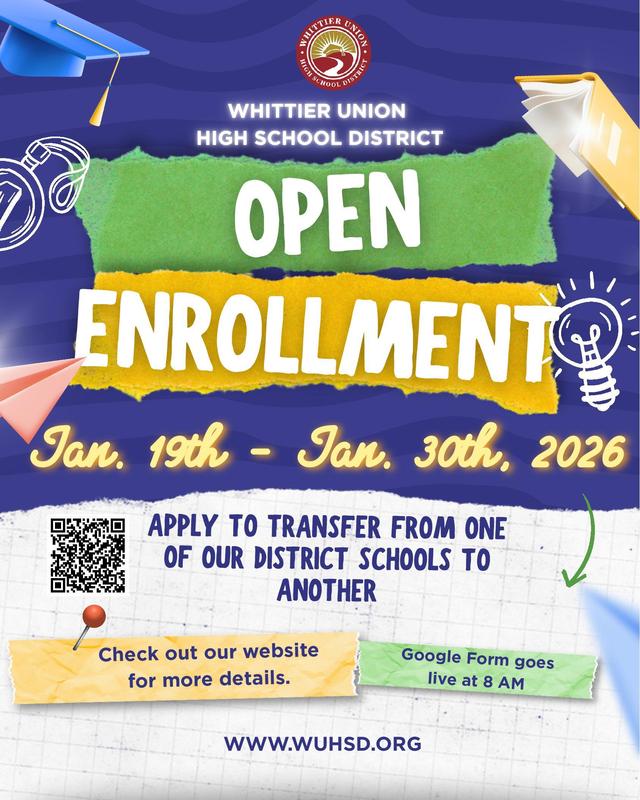 open enrollment flyer