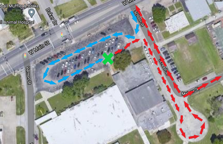 Tomball Imtermediate Map