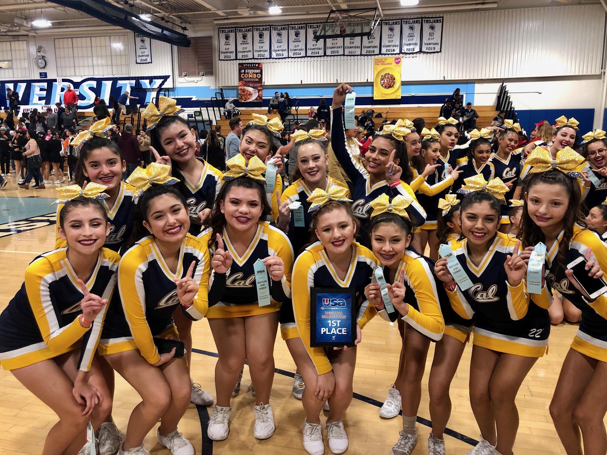 Show Cheer Competition Cheer & Song California High School