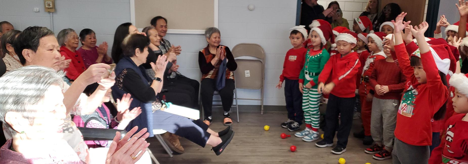 JWS Spreading Holiday Cheer at the Long Life Apartments 2025