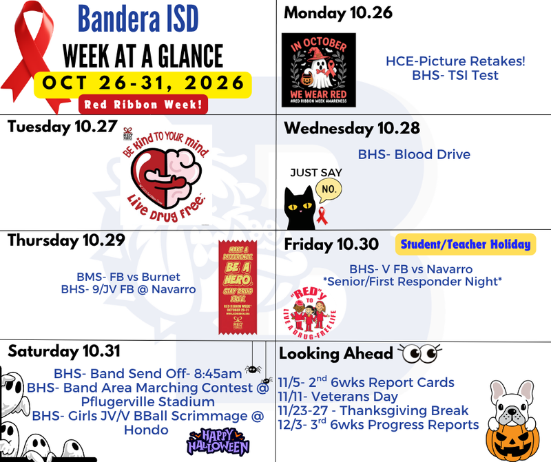 week at a glance
