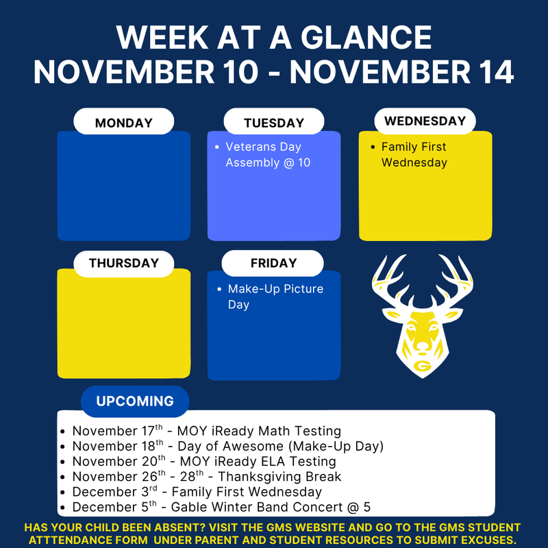 Week at a Glance
