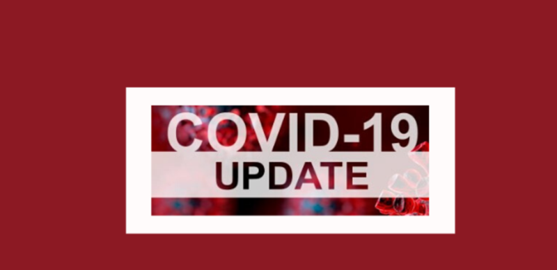 Graphic that reads COVID-19 Update
