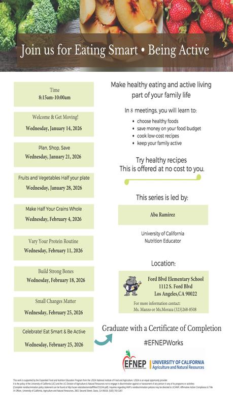 nutrition workshops at Ford