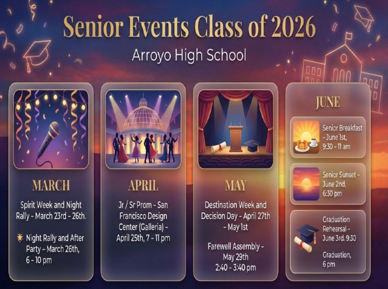 CLASS OF 2026 SENIOR EVENTS