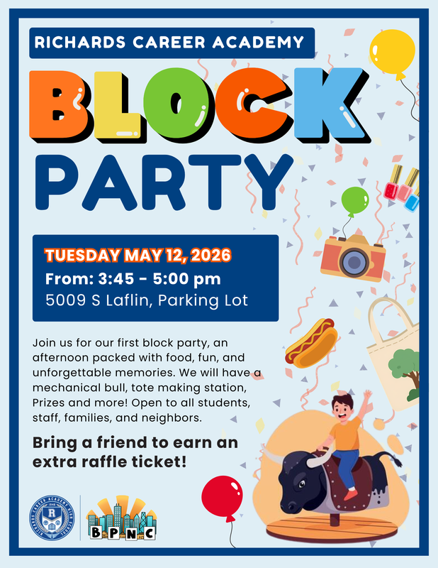 RCA Block Party on 5/12/26/ Block Fiesta  de RCA el 12 de mayo de 2026