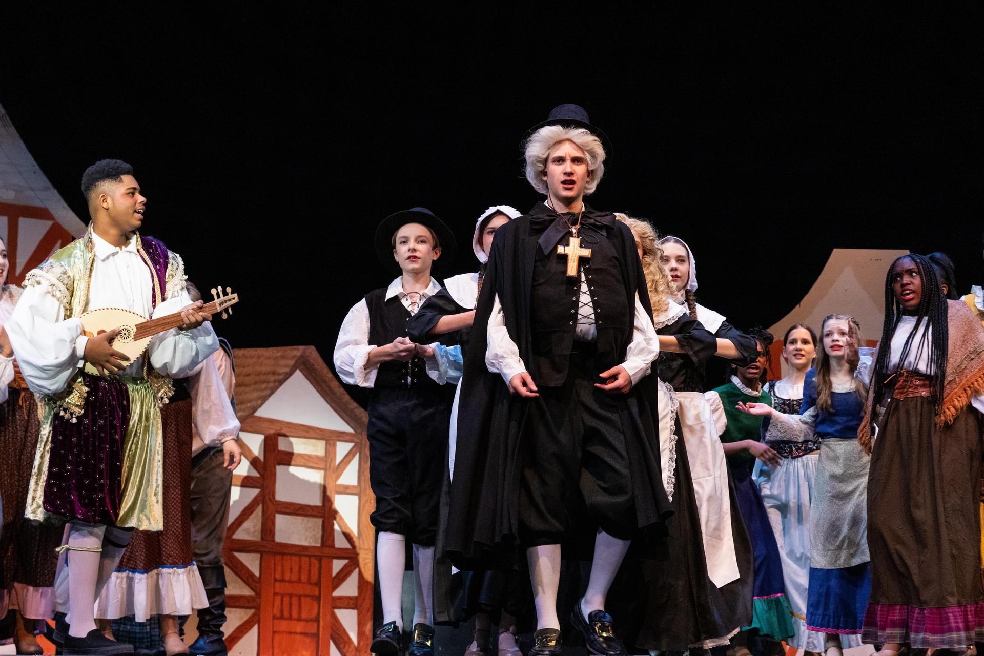A scene from Something Rotten, Jr.