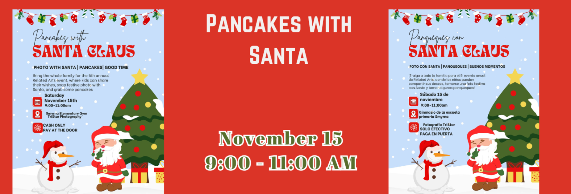 Pancakes with Santa