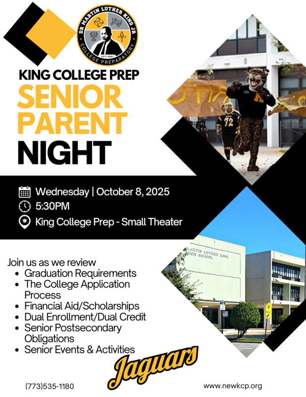 Senior Parent Night Flyer