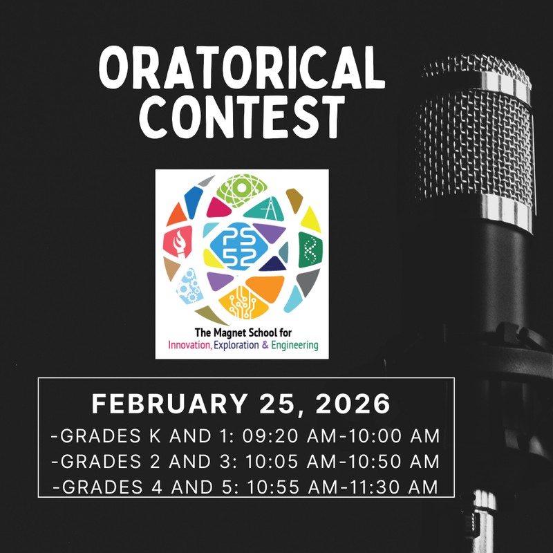 Oratorical Contest Flyer - English