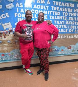 Twinning in red staff members