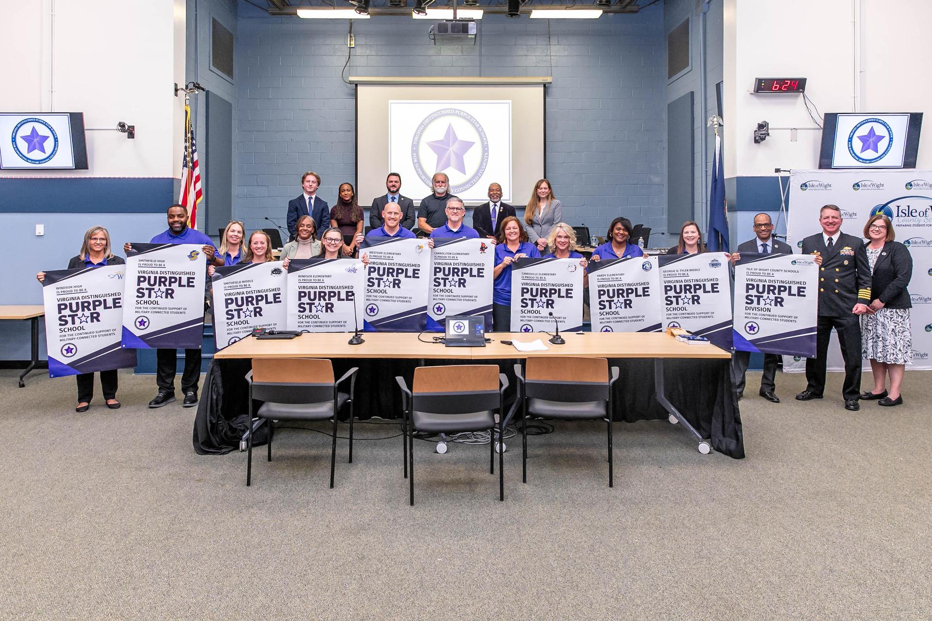 purple star recognition