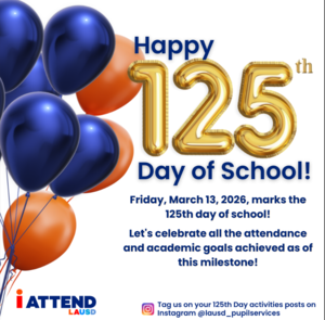 Celebrate 125 Days of School!