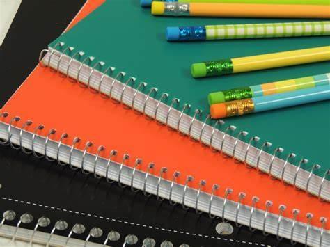 spiral notebook