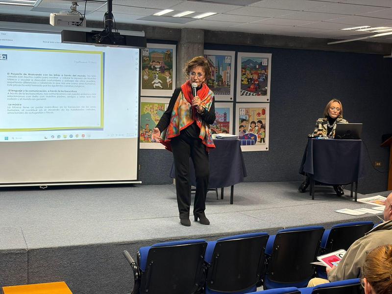 Taller para madres y padres de familia de 1° de Primaria: Un Viaje Musical por las Letras