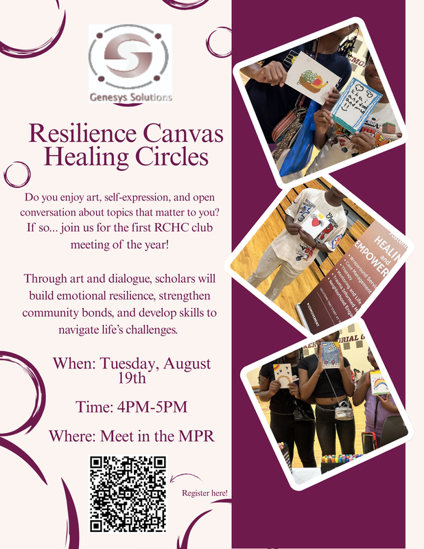 🌟 New Club at CATAS: Resilience Canvas Healing Circles 🌟