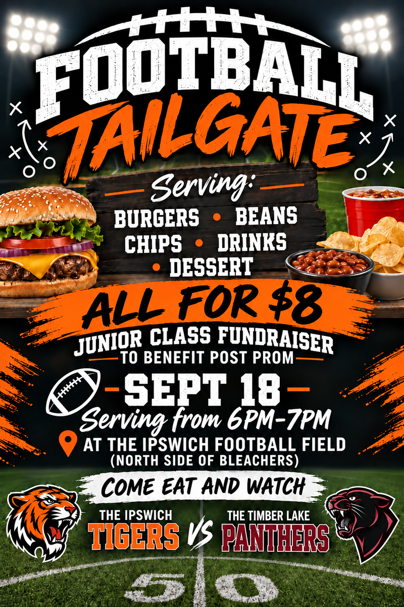 Post Prom Benefit Sept. 19 Tailgate Party