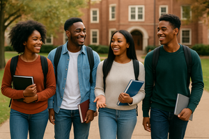 Students on College Tour
