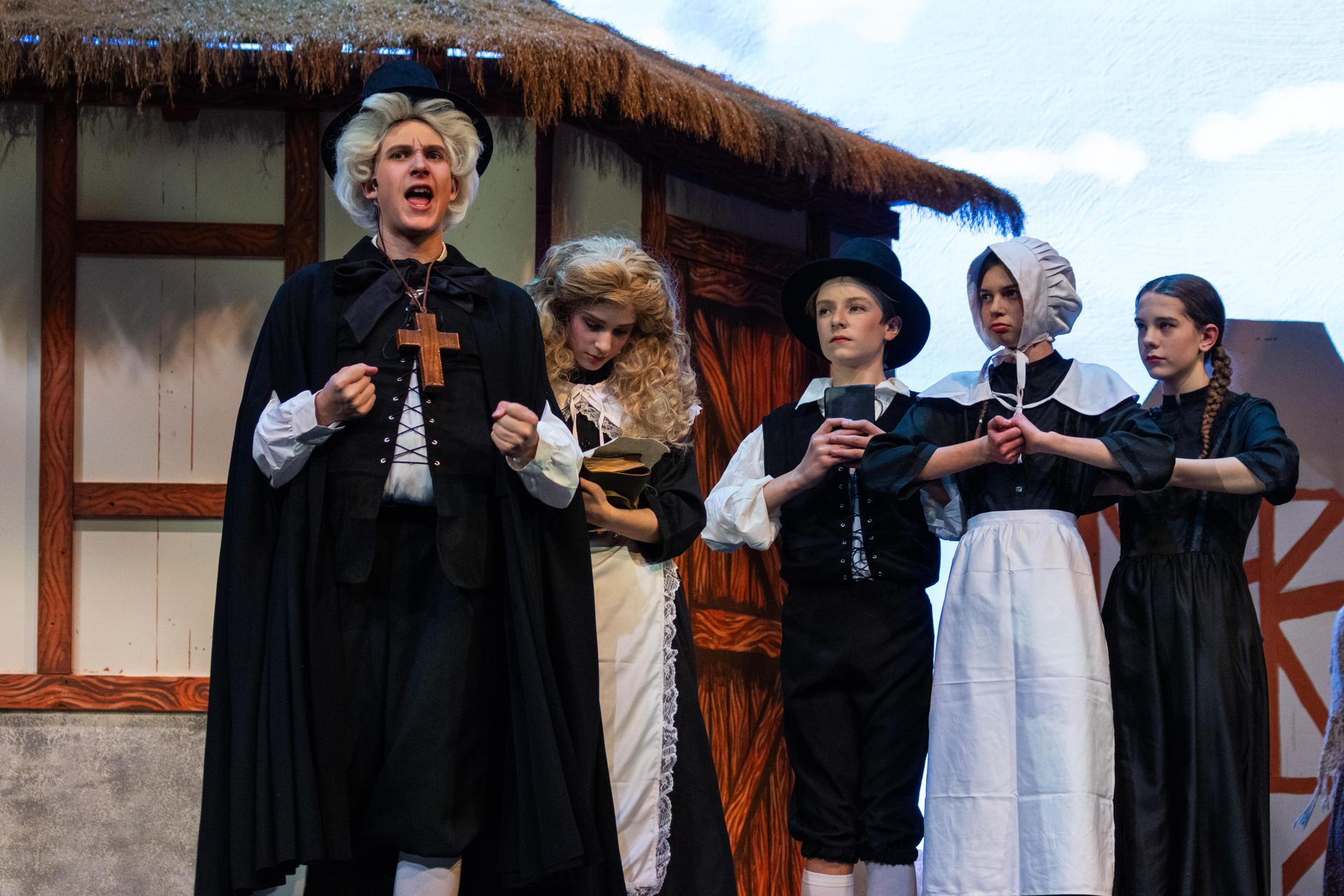 A scene from Something Rotten, Jr.