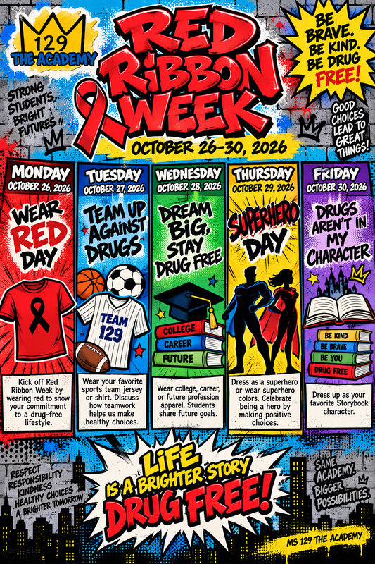 Red Ribbon Week Flyer