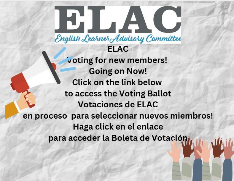 ELAC Voting Ballot 25 26