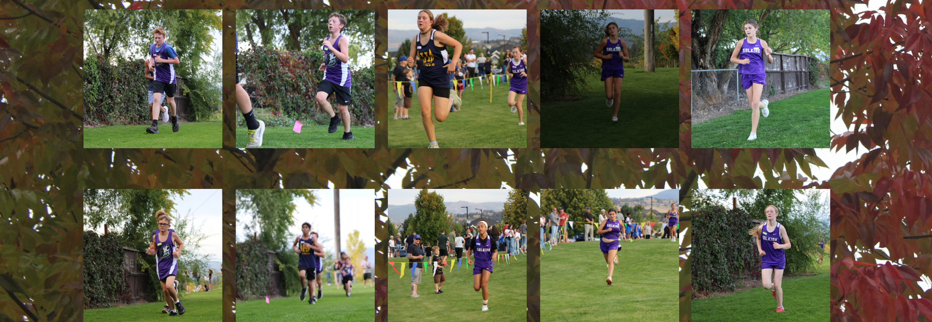 Cross country runners