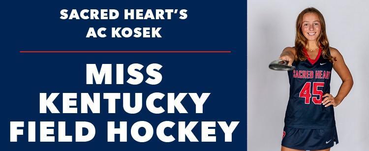 Sacred Heart's AC Kosek named Miss Kentucky Field Hockey