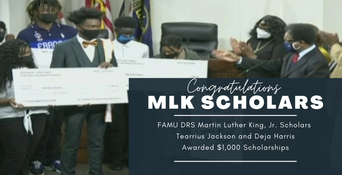 MLK Scholars Awarded Scholarships Florida A&M University Developmental Research School