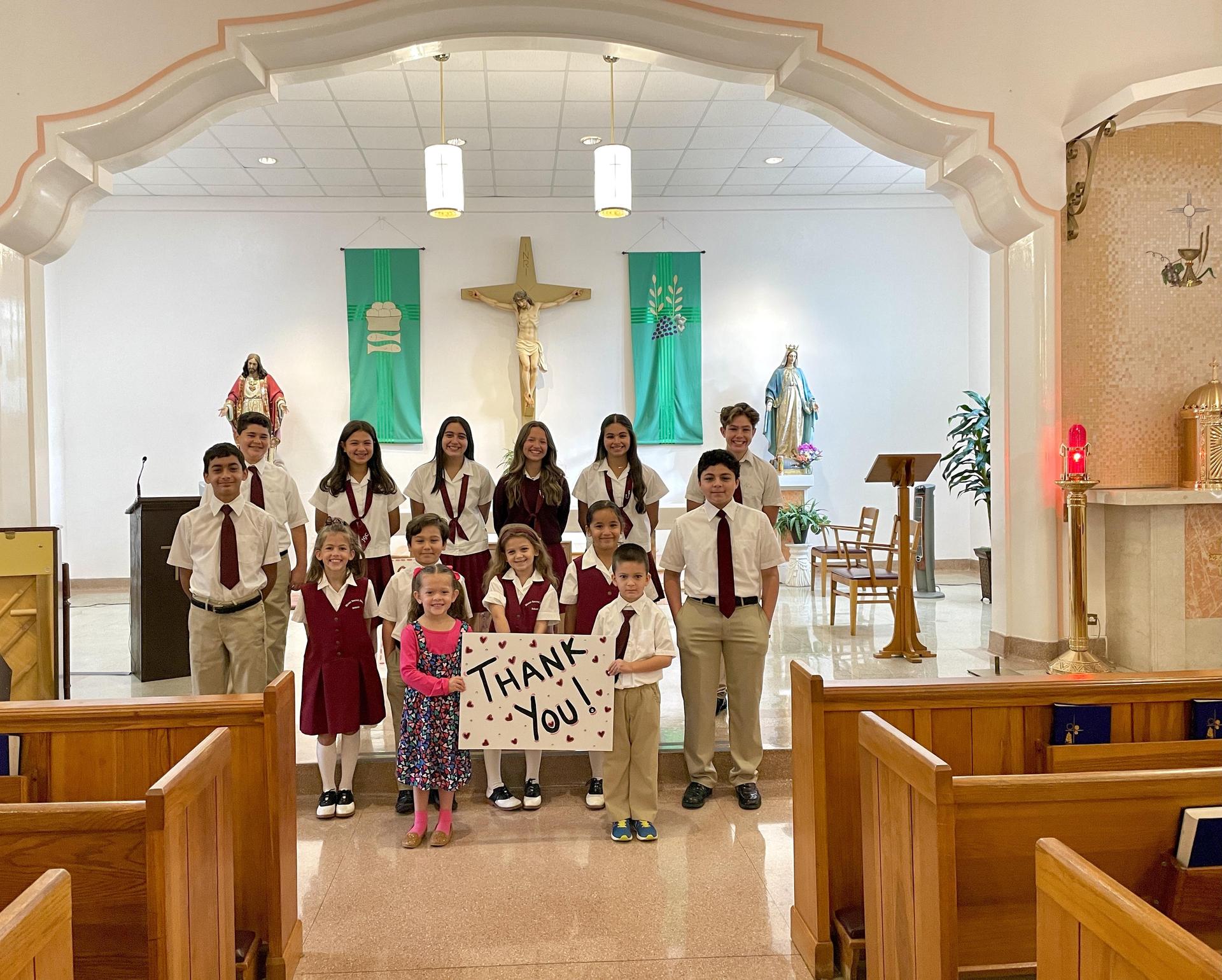Chapel Thank you