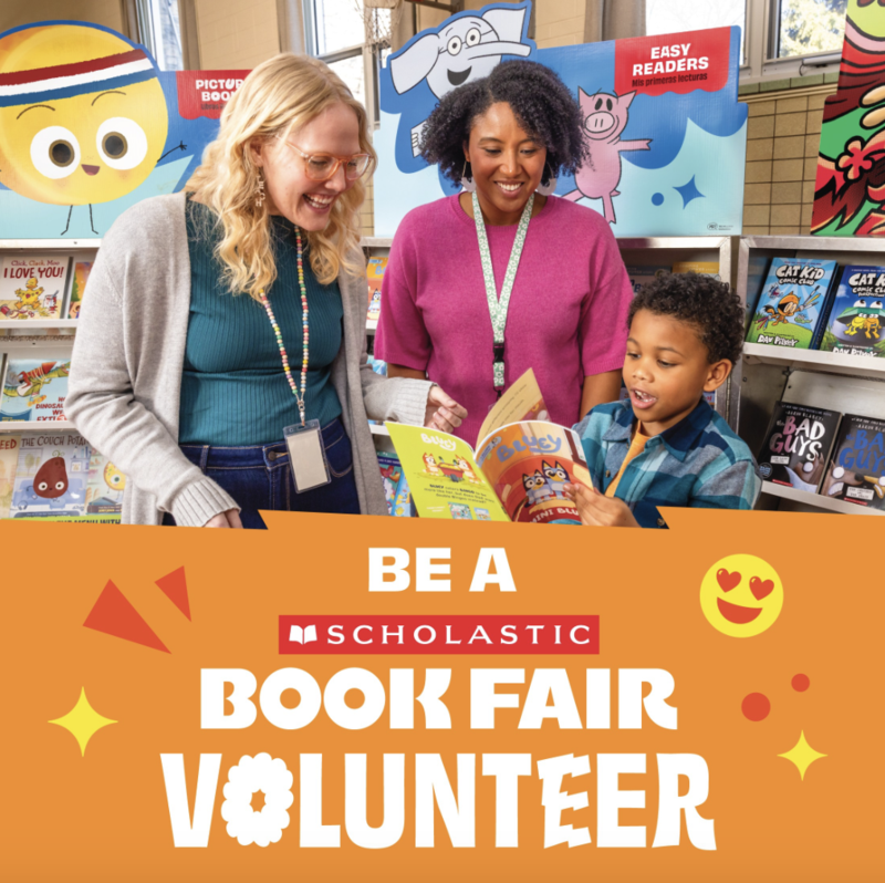 Book Fair Volunteers Needed Featured Photo