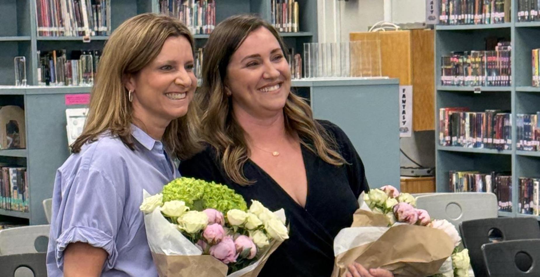 Danielle Gallagher and Annette McCormick