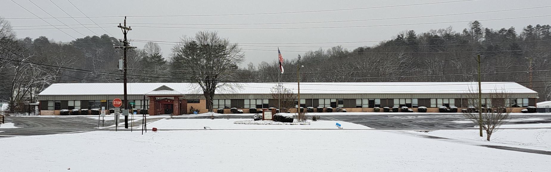 AHS Bldg A Snow