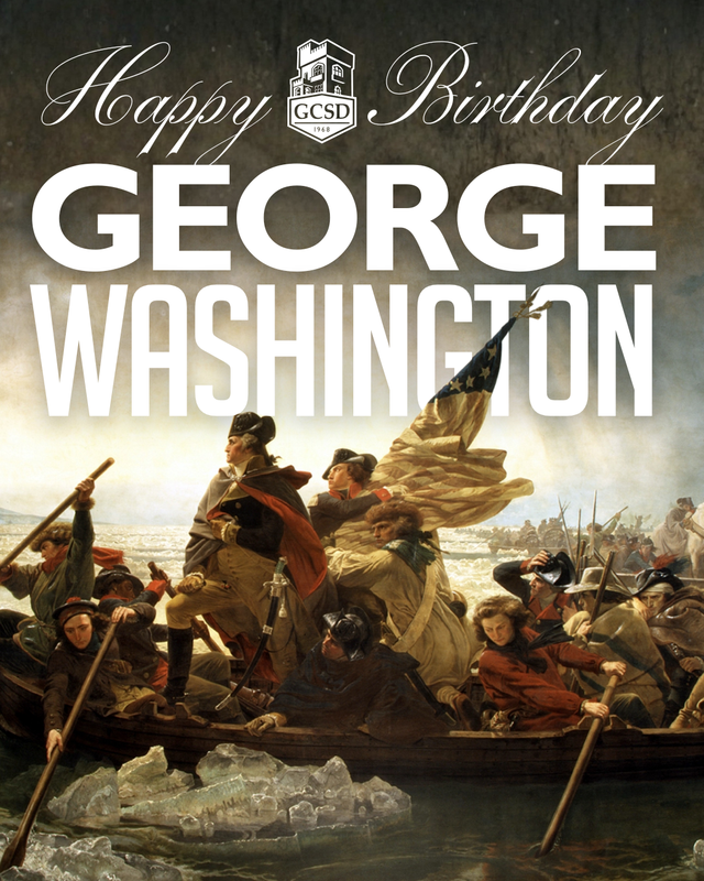 GCSD Washingtons Birthday 2026