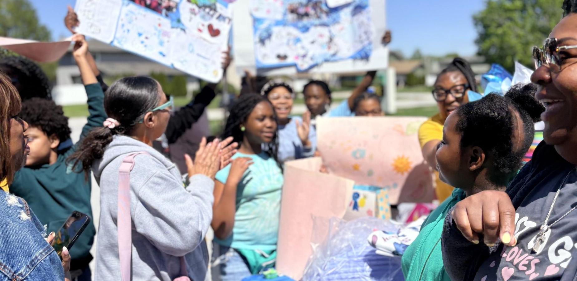 Marya Yates Knights showed love and support for scholar Tiffany Doriety! ! We wish her the best in her health journey!