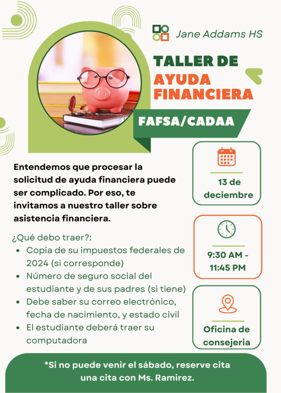 FAFSA Workshop
