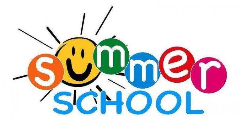 image saying summer school
