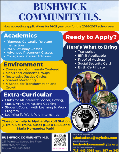 English Intake Flyer