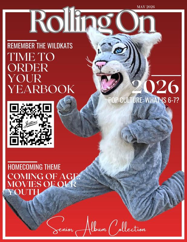 Grey Wildcat on the front with Red back Ground