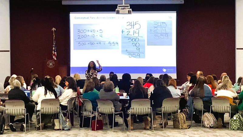 LCSD Elementary Teachers Math Instruction Training Provided By the Mississippi Department of Education