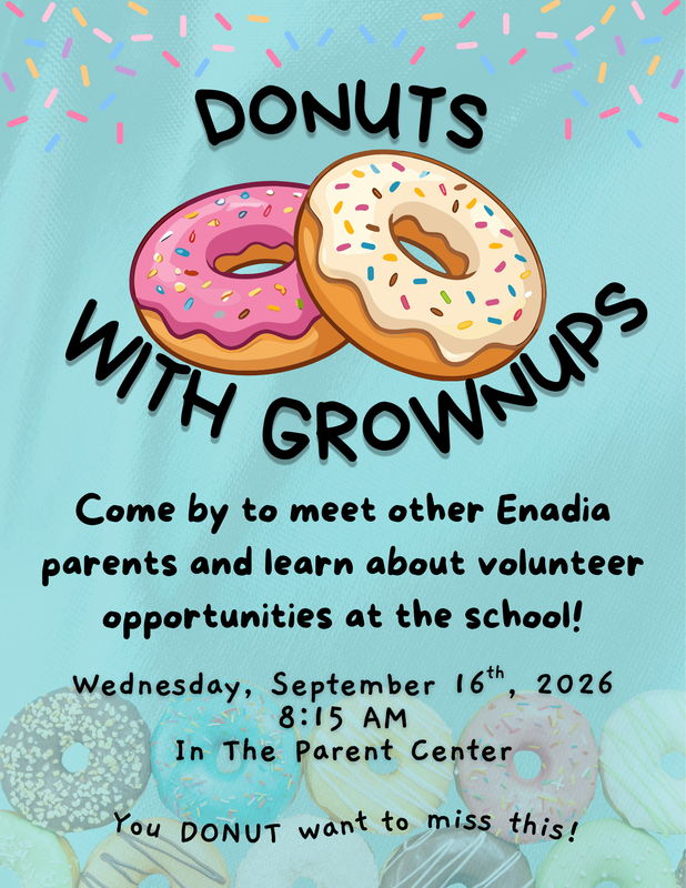 Donuts with Grownups on 9/16/2026