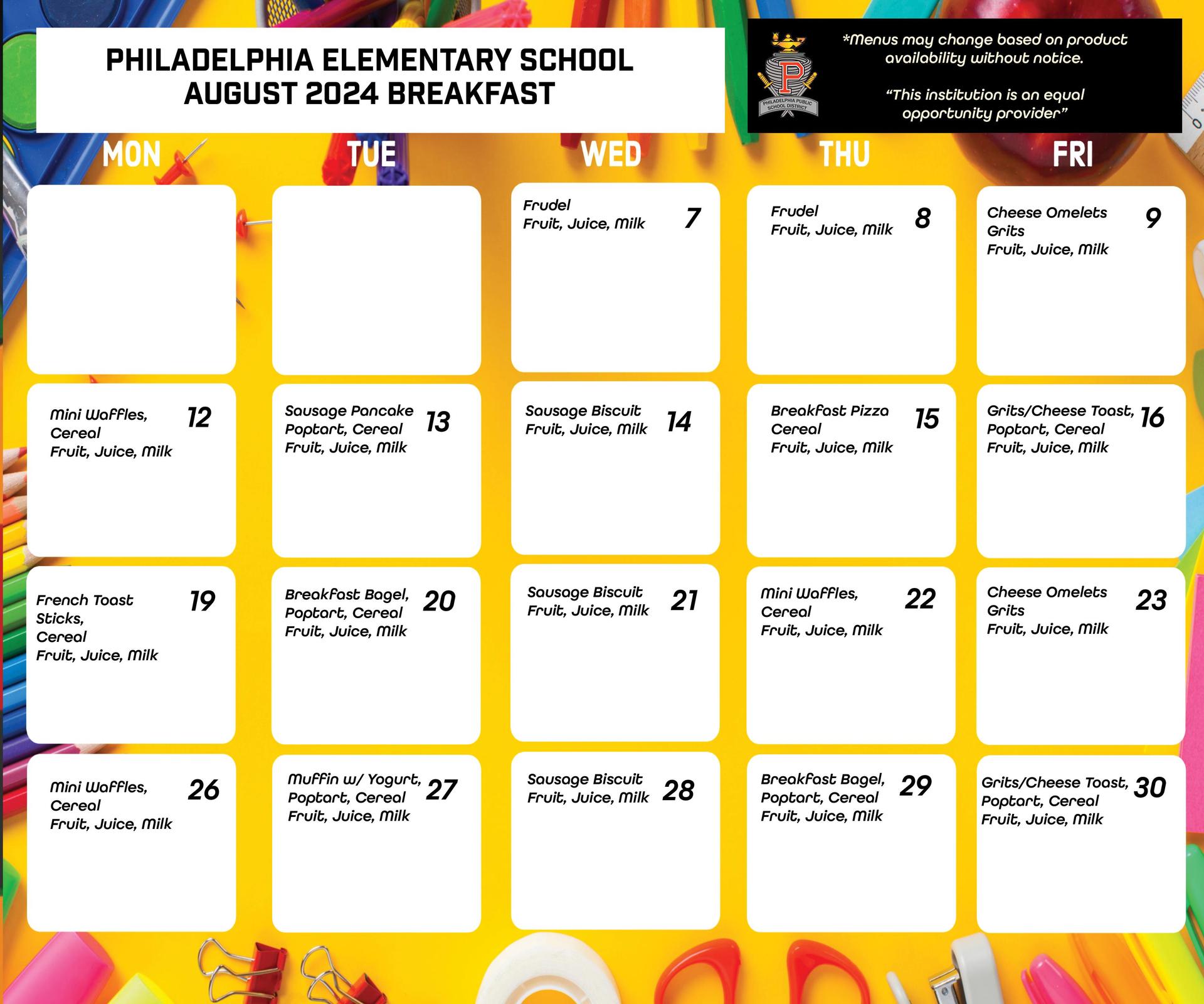 PPSD Menus PPSD Menu Philadelphia Public School District Ppsd menus ppsd menu philadelphia public school district