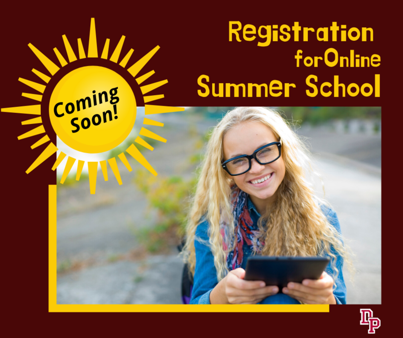 summer school registration coming soon