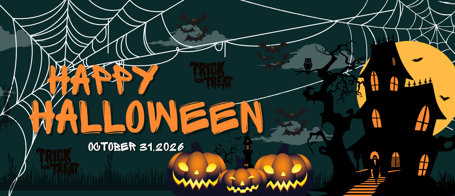 HAPPY HALLOWEEN 10.31.2026
