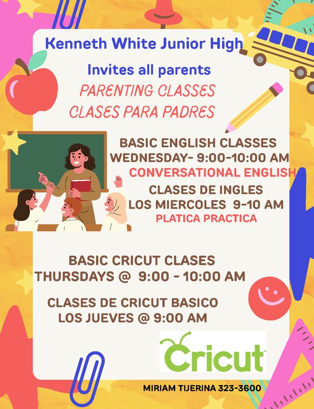 Basic Cricut & English Classes/ Clases De Ingles y Clases De Ingles Featured Photo