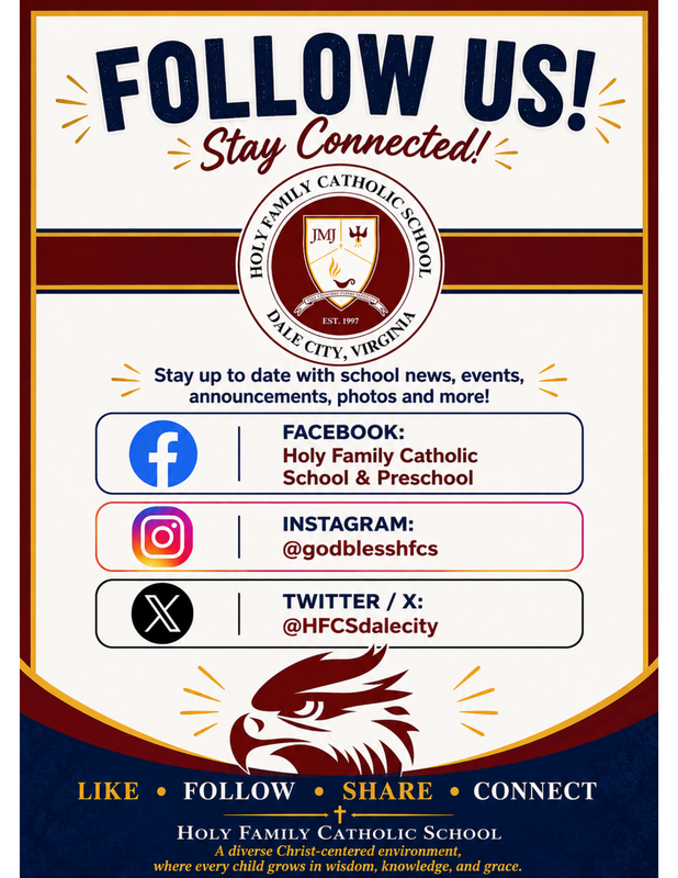 Follow us on Social Media! Featured Photo