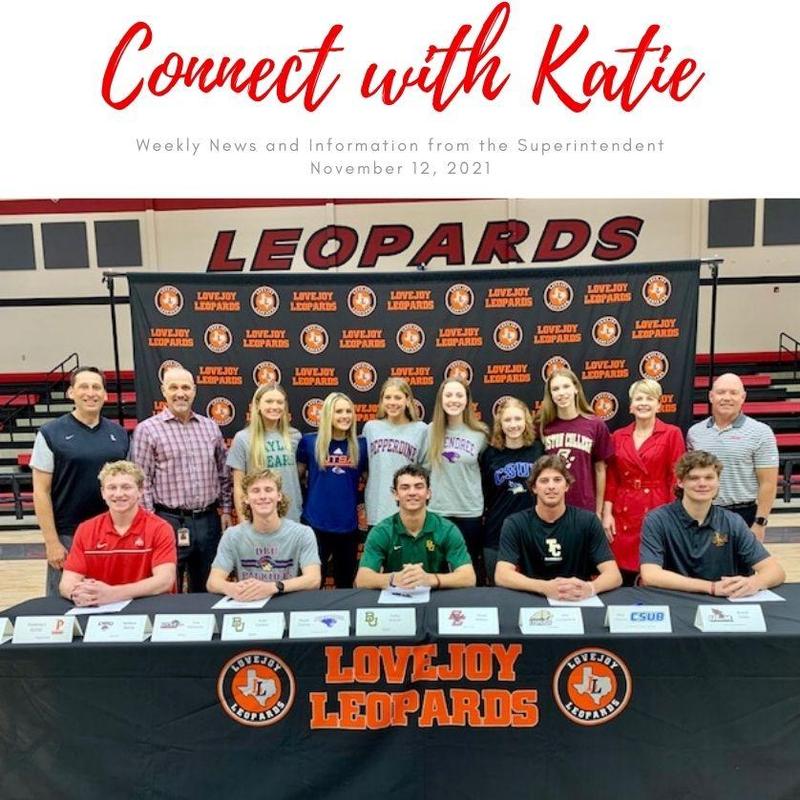 Connect with Katie: November 12, 2021 Featured Photo