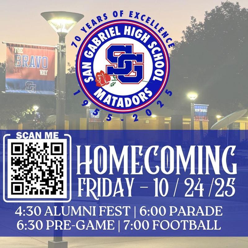 SGHS Homecoming - Friday, October 24, 2025 Featured Photo